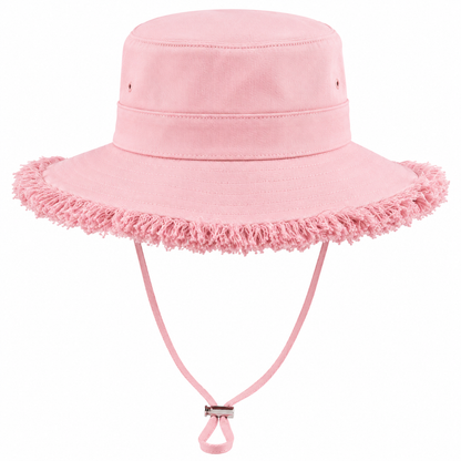 Frayed Edge Bucket Hat