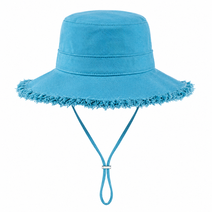 Frayed Edge Bucket Hat